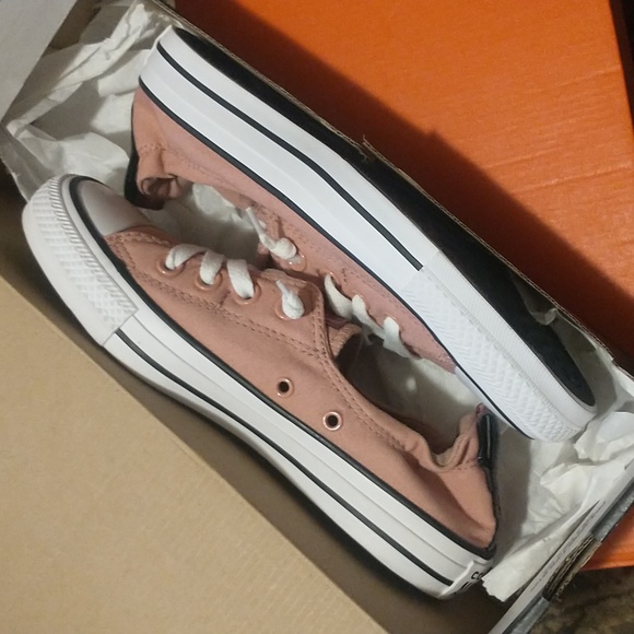 Converse All Star Chuck Taylor's PINK Shoreline Slip-On Sneakers Women's Size 7 - Picture 15 of 17
